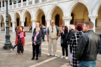 With the Tauck tour in Piazza San Marco