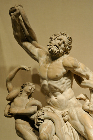 Laocoon, terracotta from Italy, 16-17th centuries