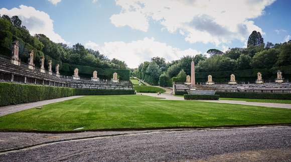 Boboli Gardens behind Pitti Palace (Medici)