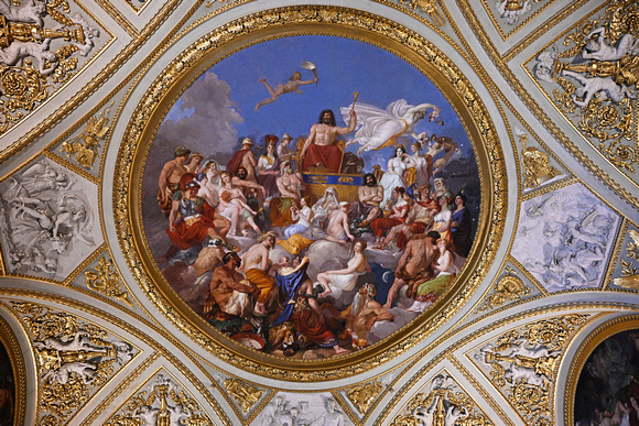Inside the Palantine Gallery in the Palazzo Pitti, Uffizi