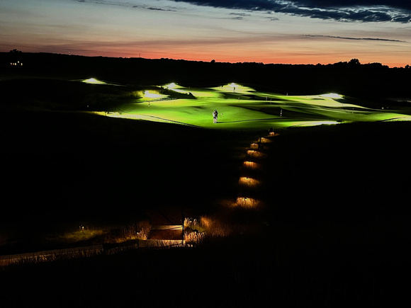 The Putting Course at Night